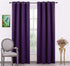 Italian Silk Blackout Curtain Solid Pack of 2 Piece